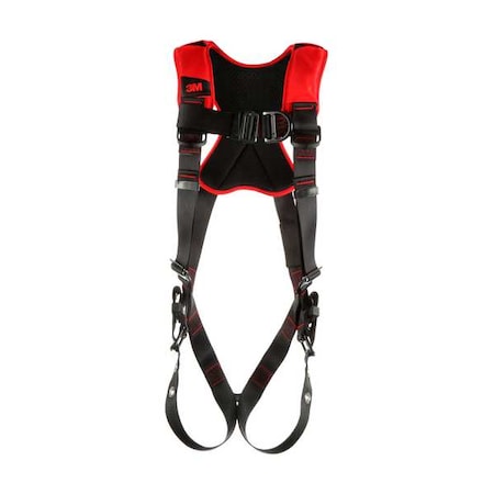 3M Protecta Protecta(R) Vest-Style Climbing Harness, M/L, 420 lb., Friction / Pass-Through Chest/ 1161430