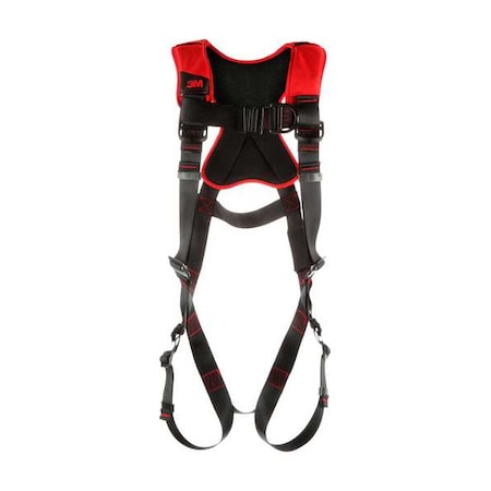 3M Protecta Protecta(R) Full Body Harness, M/L, 420 lb., Mating Chest/ Mating Leg Straps, Back, Chest D-Ring 1161434
