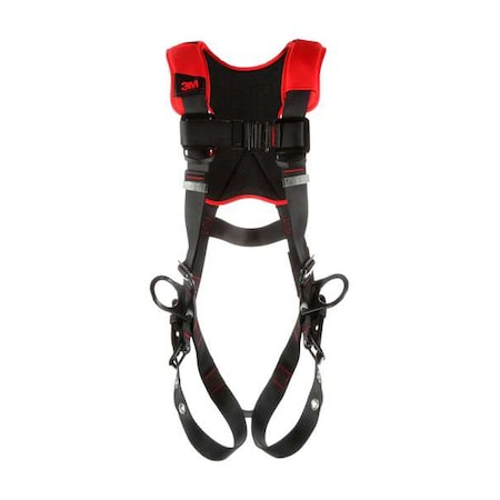 3M Protecta Protecta(R) Vest-Positioning Harness, M/L, 420 lb., Friction / Pass-Through Chest/ 1161414M