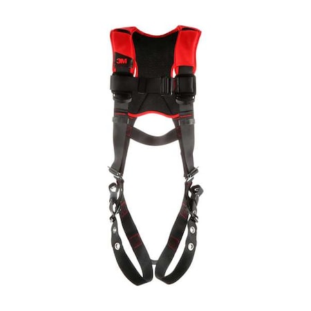 3M Protecta Protecta(R) Full Body Harness, XL, 420 lb., Friction / Pass-Through Chest/ Tongue Leg Straps 1161419