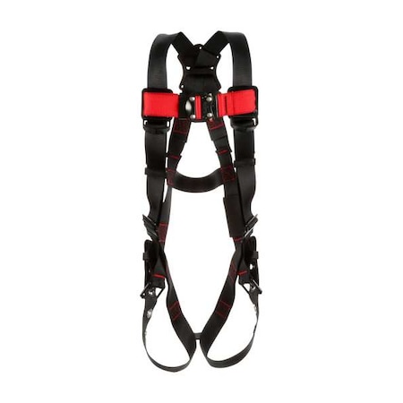 3M Protecta Protecta(R) Full Body Harness, 3XL, 420 lb., Quick-Connect Chest/ Tongue Leg Straps, Back D-Ring 1161505M