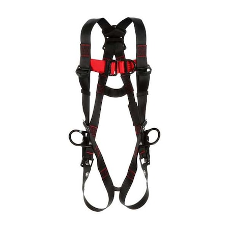 3M Protecta Protecta(R) Vest-Style Positioning/Climbing Harness, XL, 420 lb., Friction / Pass-Through Chest/ 1161508
