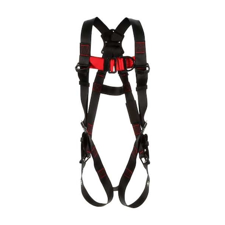 3M Protecta Protecta(R) Full Body Harness, M/L, 420 lb., Mating Chest/ Tongue Leg Straps, Back, Chest D-Ring 1161521M