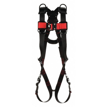 3M Protecta Protecta(R) Full Body Harness, M/L, 420 lb., Quick-Connect Chest/ Quick-Connect Leg Straps 1161525
