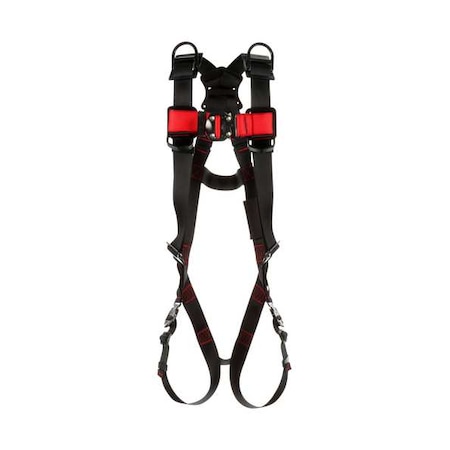 3M Protecta Protecta(R) Full Body Harness, XL, 420 lb., Quick-Connect Chest/ Quick-Connect Leg Straps 1161530