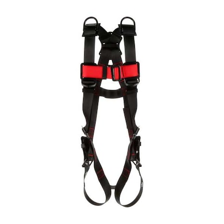 3M Protecta Protecta(R) Full Body Harness, XL, 420 lb., Friction / Pass-Through Chest/ Tongue Leg Straps 1161551