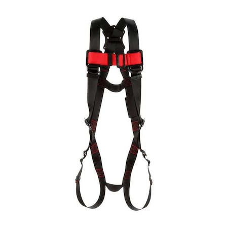3M Protecta Protecta(R) Welders Full Body Harness, XL, 420 lb., Friction / Pass-Through Chest/ Back D-Ring 1161572M