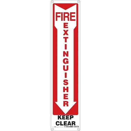 Condor Safety Sign, 18 in Height, 4 in Width, Polyethylene, Horizontal Rectangle, English 470A29