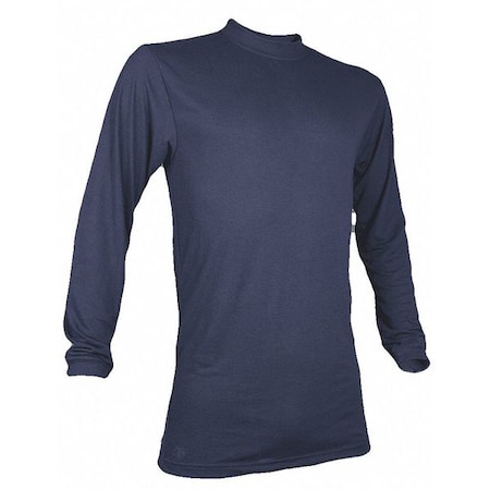 Tru-Spec Flame-Resistant Crewneck Shirt, 4.6 cal/sq cm, M, Modacrylic, Tencel Jersey 1445