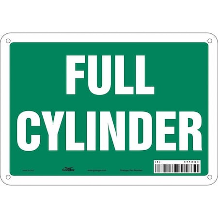 Condor Safety Sign, 7 in Height, 10 in Width, Aluminum, Vertical Rectangle, English, 471N04 471N04