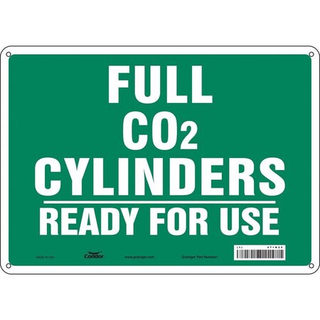 Condor Safety Sign, 10 in Height, 14 in Width, Polyethylene, Horizontal Rectangle, English, 471N25 471N25