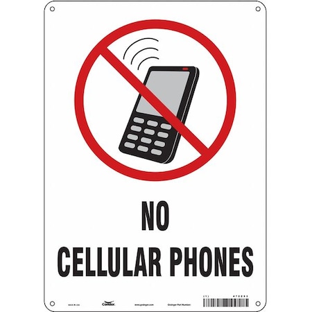 Condor Safety Sign, 14 in Height, 10 in Width, Polyethylene, Vertical Rectangle, English, 472Z53 472Z53