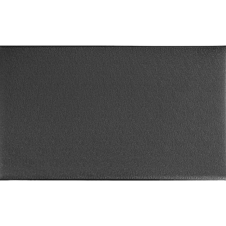 Apache Mills Antifatigue Mat, 3 ft L x 60 ft W, 1/2 in Thickness, Foam, Black 4727009003x60
