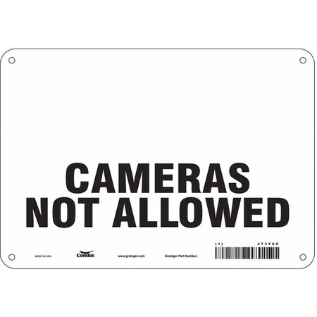 Condor Safety Sign, 7 in Height, 10 in Width, Fiberglass, Vertical ...