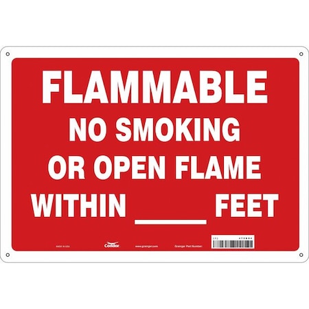 Condor Safety Sign, 14 in H, 20 in W, Horizontal Rectangle, English, 473N94 473N94