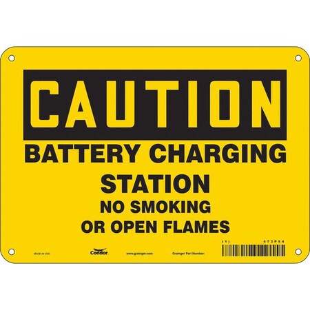 Condor No Smoking Sign, 7" H, 10" W, Vertical Rectangle, English, 473P54 473P54