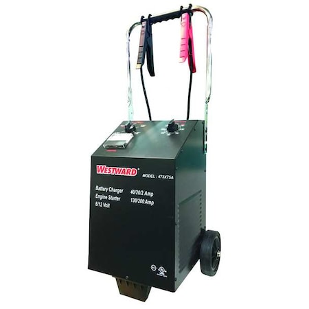 Westward Charger, For 6/12V Battery, 8.5A Input 473X75