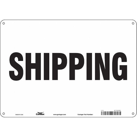 Condor Shipping, 14 in W x 10 in H, Horizontal Rectangle, Polyethylene, 473C81 473C81