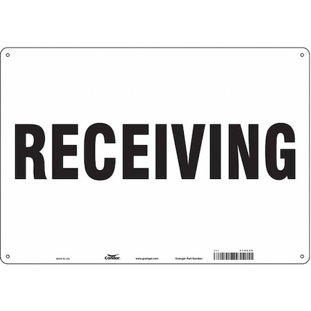 Zoro Select Receiving, 20 in W x 14 in H, Horizontal Rectangle, Fiberglass, 473C49 473C49