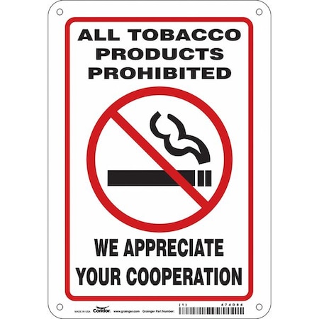 Condor Safety Sign, 10" H, 7 in W, Horizontal Rectangle, English, 474D84 474D84