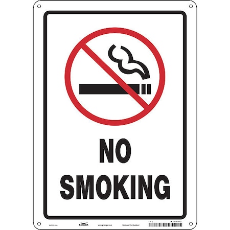 Condor Safety Sign, 14 in H, 10" W, Polyethylene, Vertical Rectangle, English, 474D07 474D07