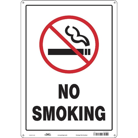 Condor Safety Sign, 20 in H, 14 in W, Polyethylene, Vertical Rectangle, English, 474D08 474D08