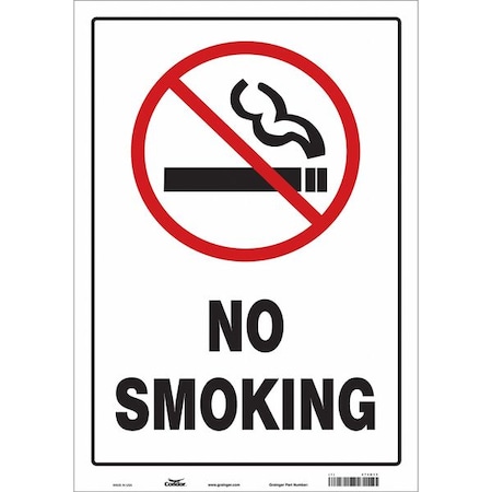 Condor Safety Sign, 20 in H, 14 in W, Vinyl, Vertical Rectangle, English, 474D13 474D13