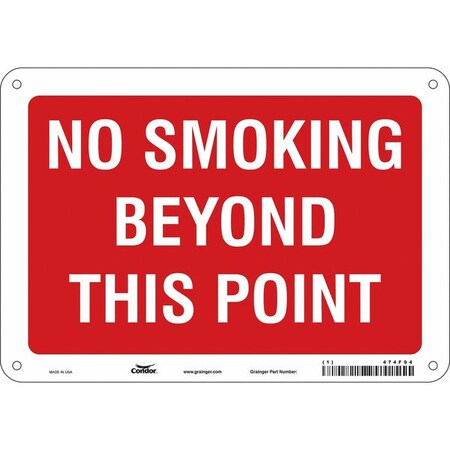 Condor Safety Sign, 7" H, 10" W, Vertical Rectangle, English, 474F94 474F94