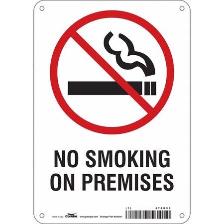 Condor Safety Sign, 10" H, 7 in W, Horizontal Rectangle, English, 474G99 474G99