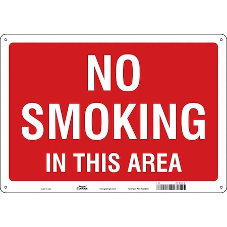 Condor Safety Sign, 14 in H, 20 in W, Horizontal Rectangle, English, 474G24 474G24