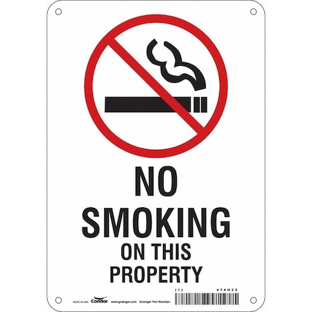 Condor Safety Sign, 10" H, 7 in W, Horizontal Rectangle, English, 474H25 474H25