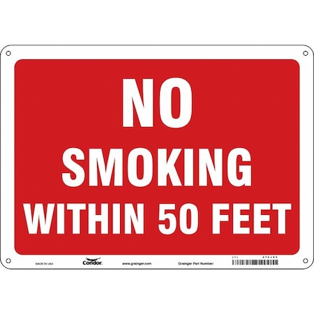 Condor Safety Sign, 10" H, 14 in W, Horizontal Rectangle, English, 474J55 474J55