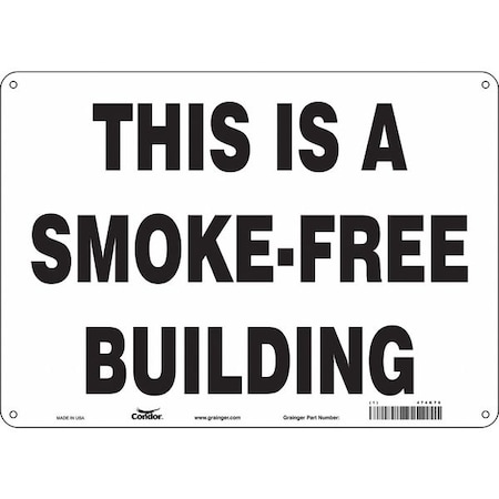 Condor Safety Sign, 10" H, 14 in W, Horizontal Rectangle, English, 474K76 474K76