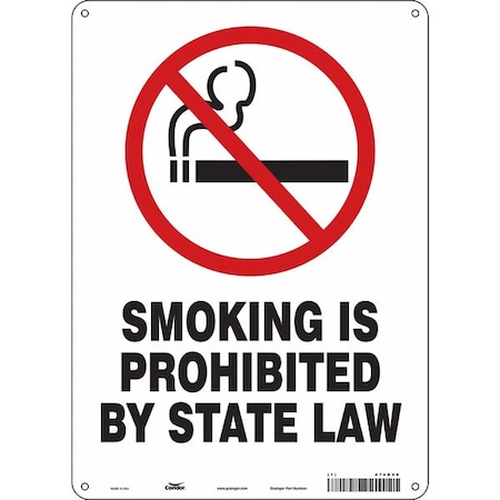 Condor Safety Sign, 14 in H, 10" W, Vertical Rectangle, English, 474K08 474K08