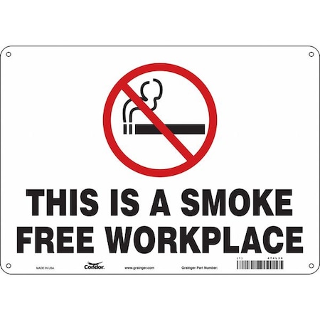 Condor Safety Sign, 10" H, 14 in W, Horizontal Rectangle, English, 474L36 474L36