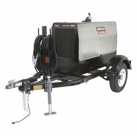 Lincoln Electric Engine Driven Welder, Vantage(R) Series, Electric Start, 22, Diesel, 10,000W Peak K2453-5