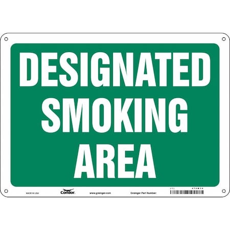 Condor Safety Sign, 10" H, 14 in W, Horizontal Rectangle, English, 474M36 474M36