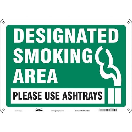 Condor Safety Sign, 10" H, 14 in W, Horizontal Rectangle, English, 474M42 474M42