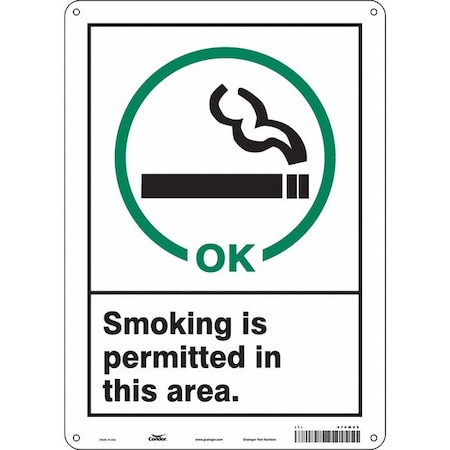 Condor Safety Sign, 14 in H, 10" W, Vertical Rectangle, English, 474M60 474M60