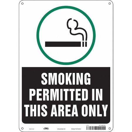 Condor Safety Sign, 14 in H, 10" W, Polyethylene, Vertical Rectangle, English, 474N06 474N06