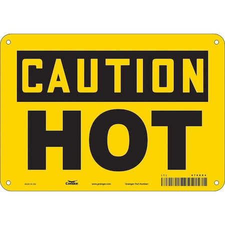 Condor Danger Sign, 10" W x 7" H, 0.032" Thick, 474X84 474X84