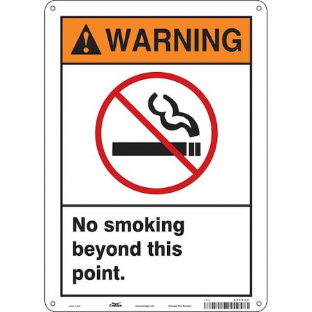 Condor Safety Sign, 14 in H, 10" W, Vertical Rectangle, English, 474X04 474X04