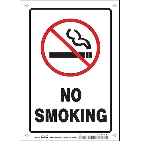 Condor Safety Sign, 10" H, 7 in W, Horizontal Rectangle, English, 474C98 474C98