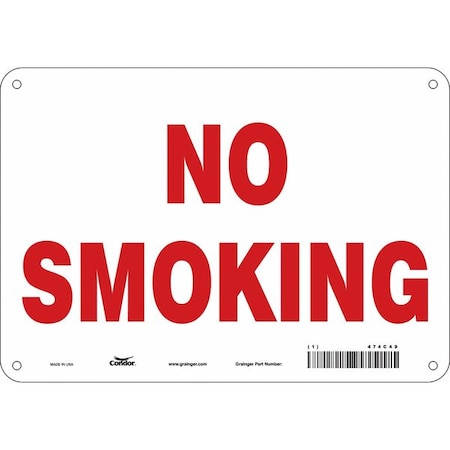 Condor Safety Sign, 7" H, 10" W, Vertical Rectangle, English, 474C49 474C49