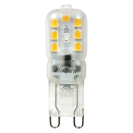 Zoro Select Miniature Halogen Bulb, 203 lm, 2.0W, Clear (Formerly LumaPro) G9LED