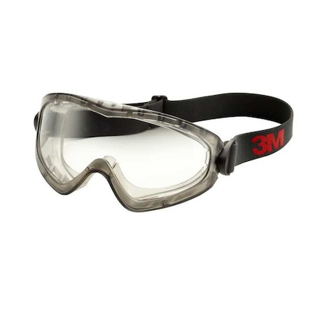 3M Safety Goggles, Clear Lens, Scotchgard Anti-Fog & Anti-Scratch, Indirect Vent, GoggleGear Series GG2891-SGAF