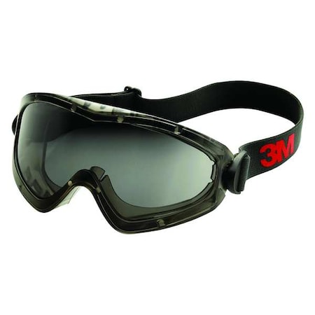 3M Safety Goggles, Gray Lens, Scotchgard Anti-Fog & Anti-Scratch, Indirect Vent, GoggleGear Series GG2892-SGAF