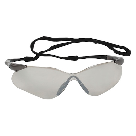 Kleenguard Nemesis VL, Safety Glasses, Anti-Fog & Anti-Scratch, Indoor/Outdoor Lens, Gun Metal Gray Frame 29112