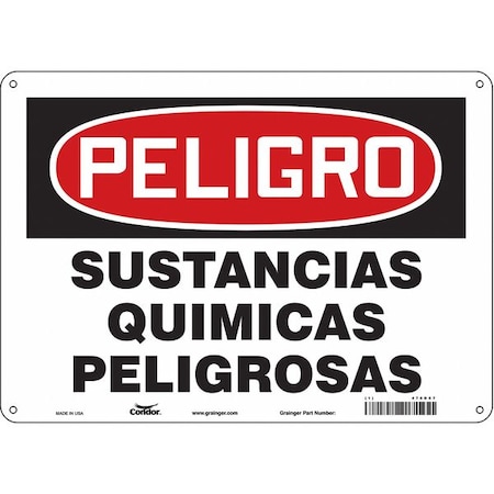 Condor Chemical Sign, 14" W, 10" H, 0.032" Thick 476D67