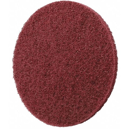 Scotch-Brite Hook-and-Loop Surface Conditioning Disc, 6 in Dia, No Hole, Aluminum Oxide, Not Applicable Grit 7000121066